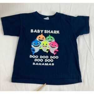 Boys Baby Shark Doo Doo Doo Tee Shirt Bahamas 4T‎